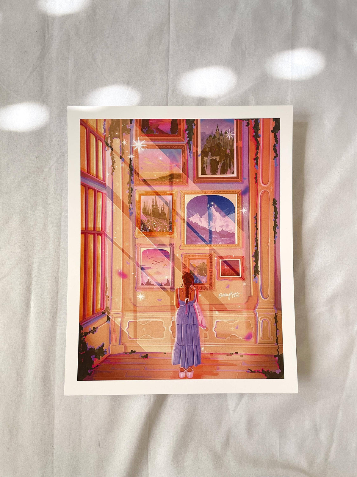 Bookish Art Museum: 5x7 - Brittany Keller Art Print