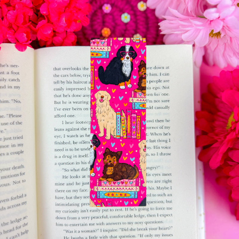 Bookish Dogs Bookmark