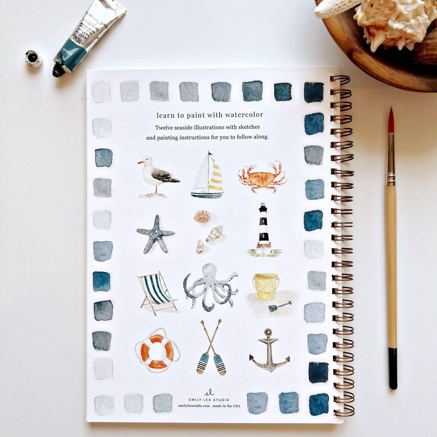 Watercolor Workbook - Emily Lex Studios
