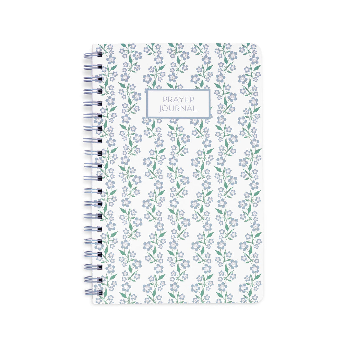 Prayer Journal - Blue Floral