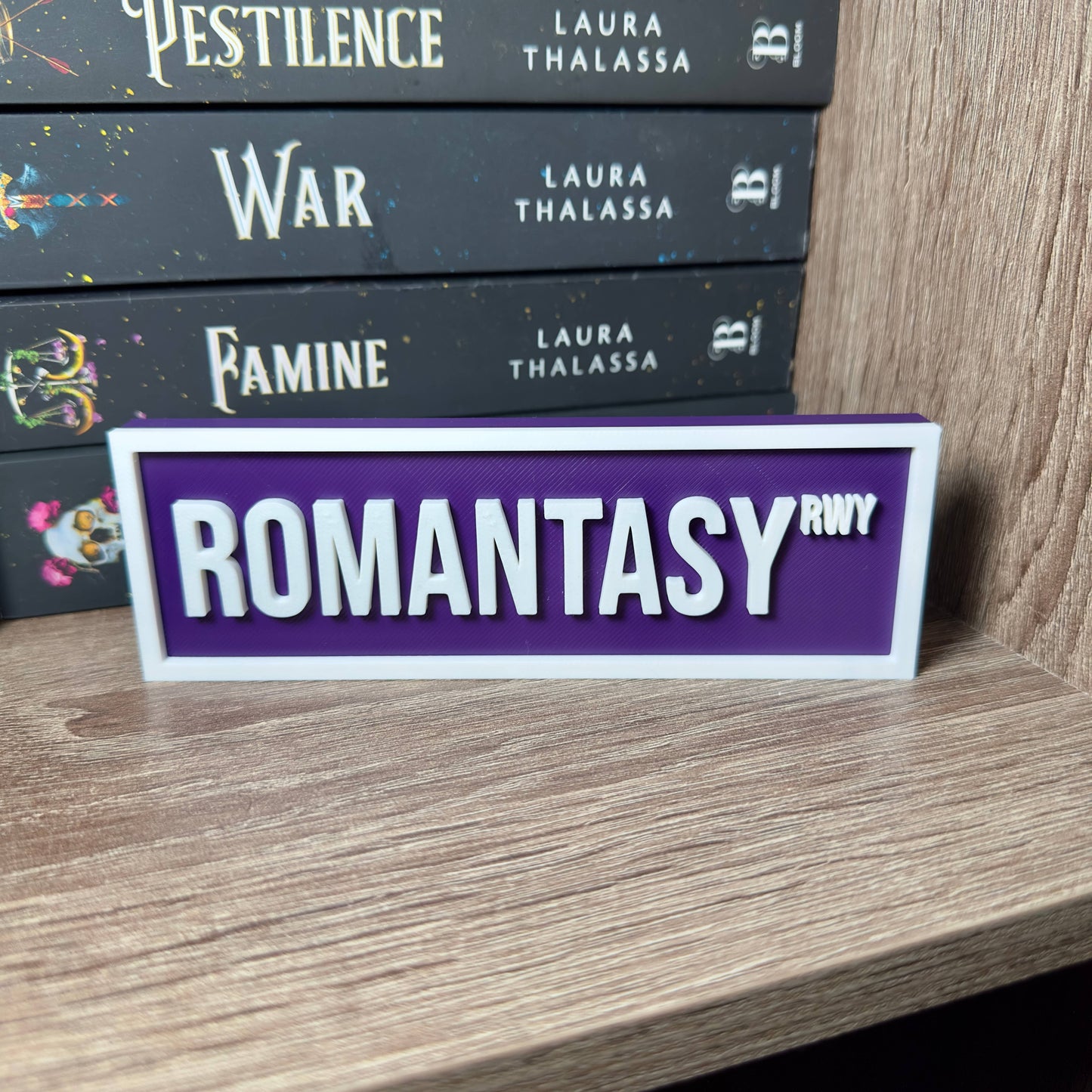 Bookshelf Street Sign