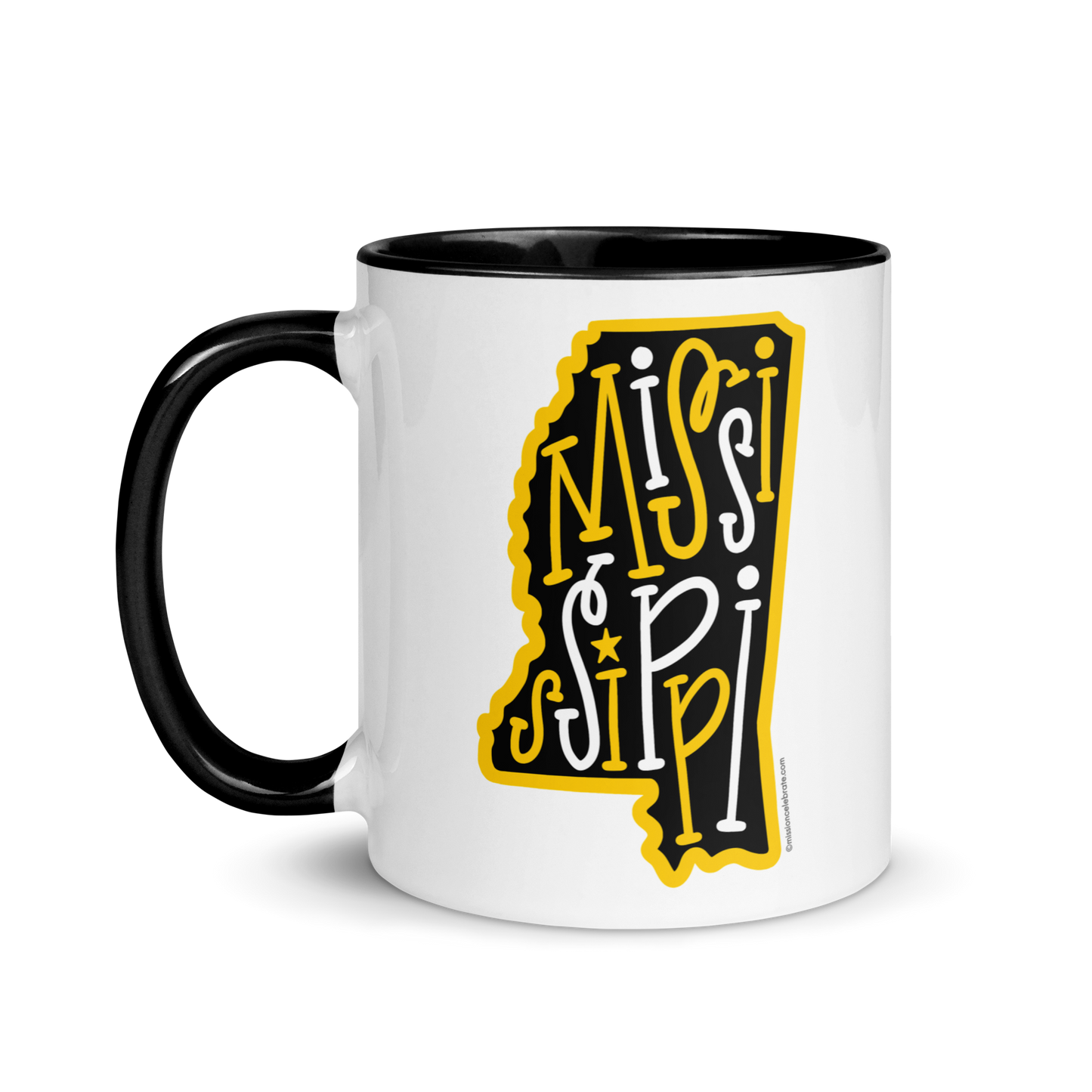 Mississippi (Southern Miss Style) Ceramic Mug - 11 oz
