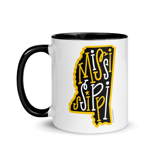 Mississippi (Southern Miss Style) Ceramic Mug - 11 oz