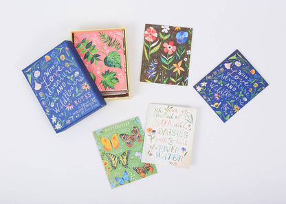 With Love, Adventure, and Wildflowers Notecards - Katie Daisy