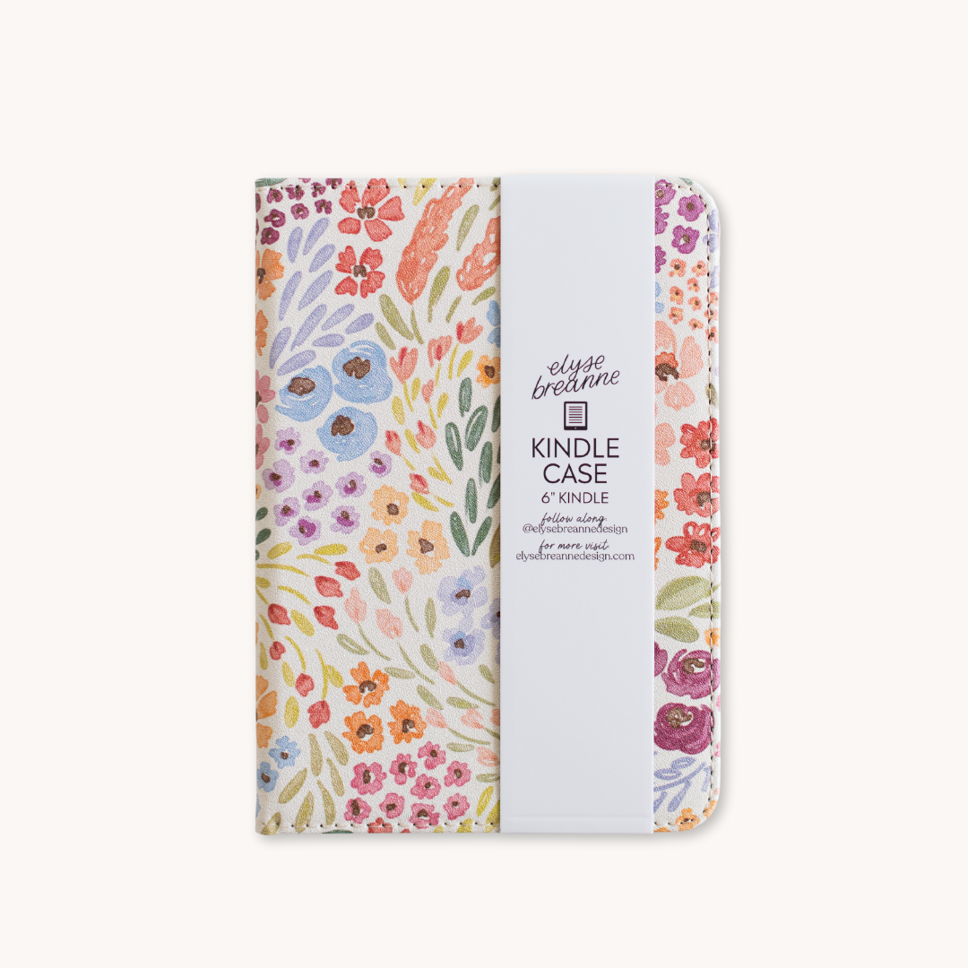 Kindle Case (Kindle Paperwhite - 11th Generation) - Countryside Blooms