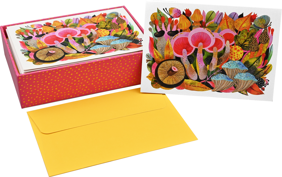 Mushroom Medley Note Cards