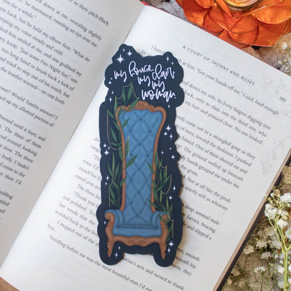 Fourth Wing Xaden's Throne Bookmark
