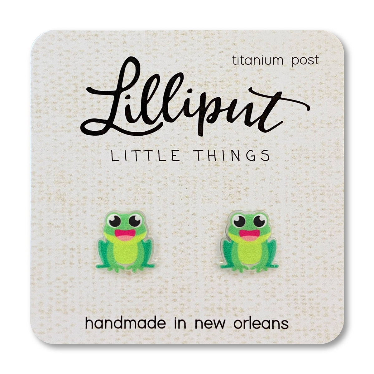 Frog Earrings