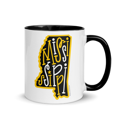 Mississippi (Southern Miss Style) Ceramic Mug - 11 oz