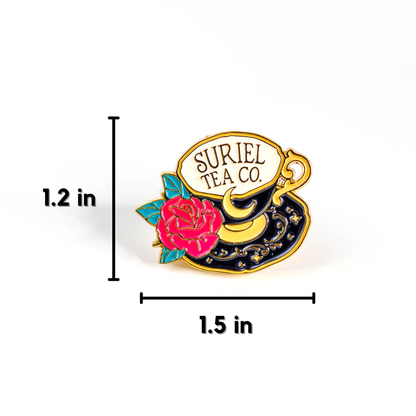 Suriel Tea Company Enamel Pin - ACOTAR