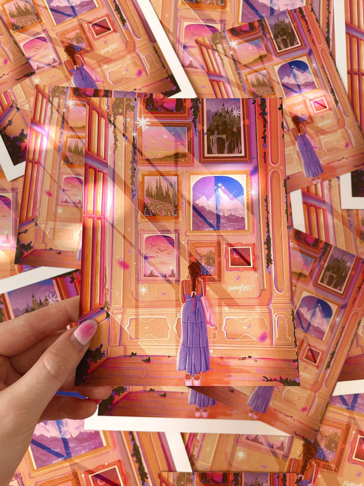 Bookish Art Museum: 5x7 - Brittany Keller Art Print