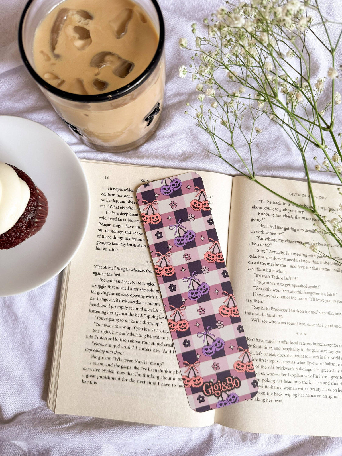 Cherry Scary Bookmark