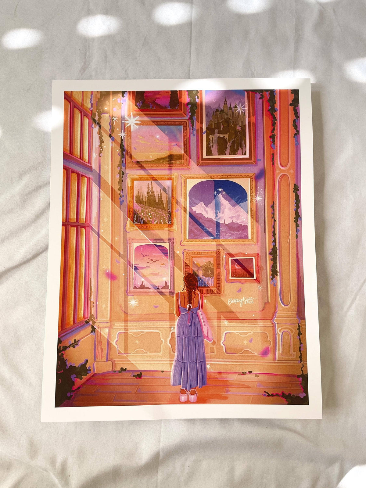 Bookish Art Museum: 5x7 - Brittany Keller Art Print