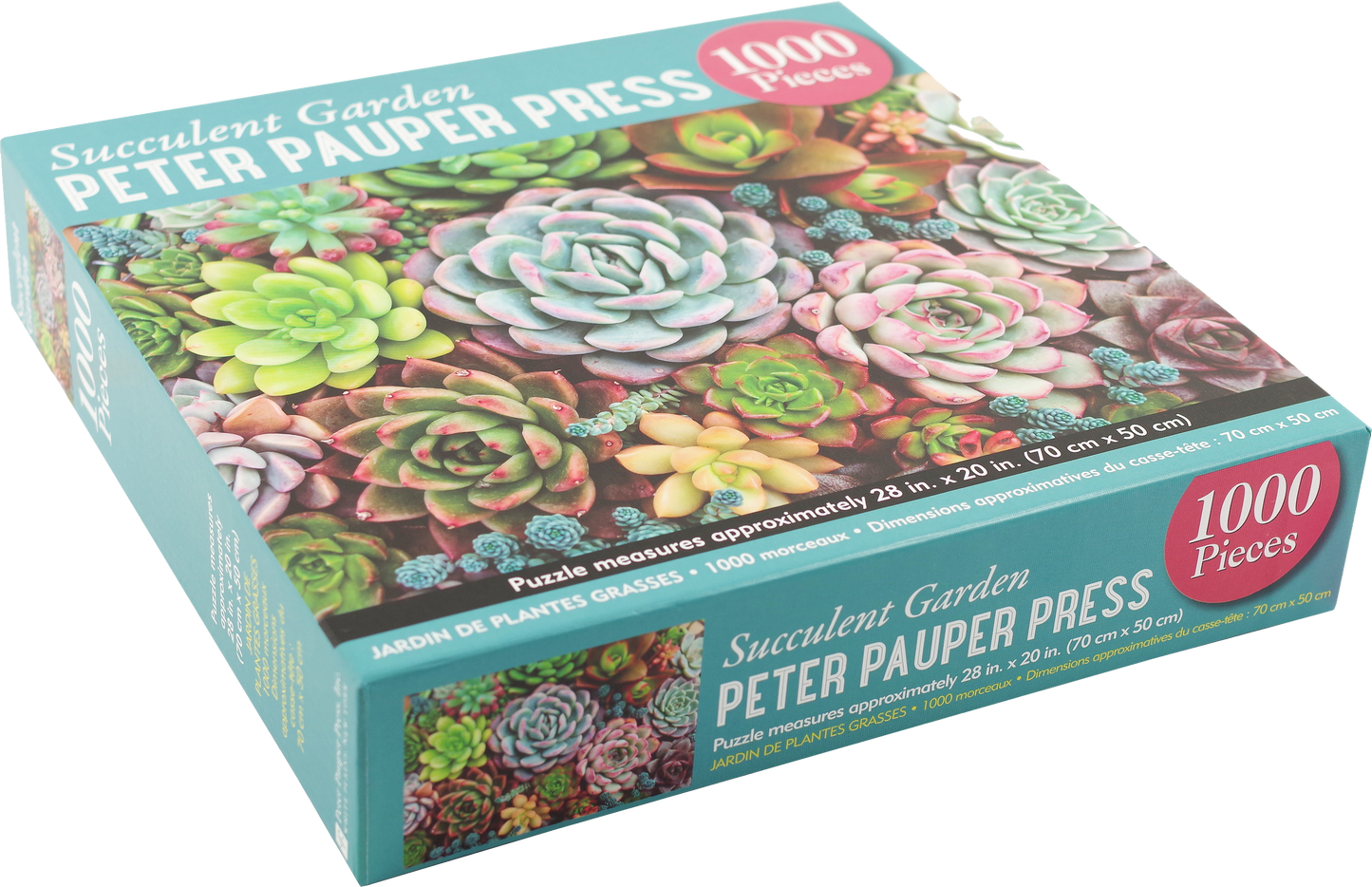 Succulent Garden 1000 Piece Jigsaw Puzzle