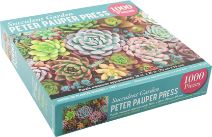 Succulent Garden 1000 Piece Jigsaw Puzzle