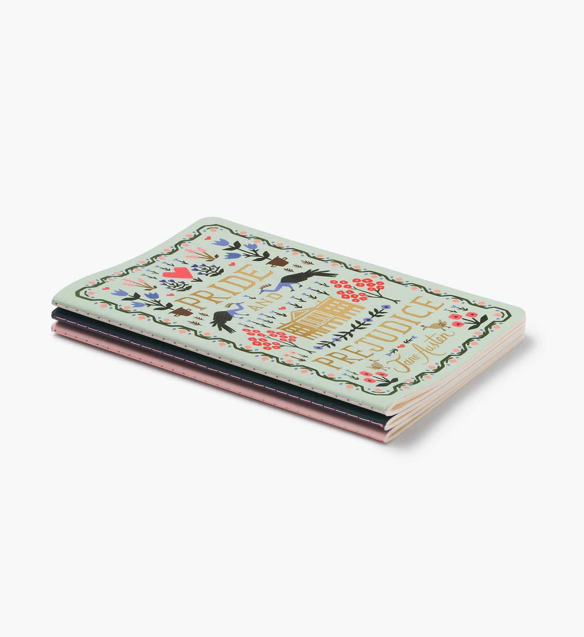 Assorted Set of 3 Jane Austen Notebooks