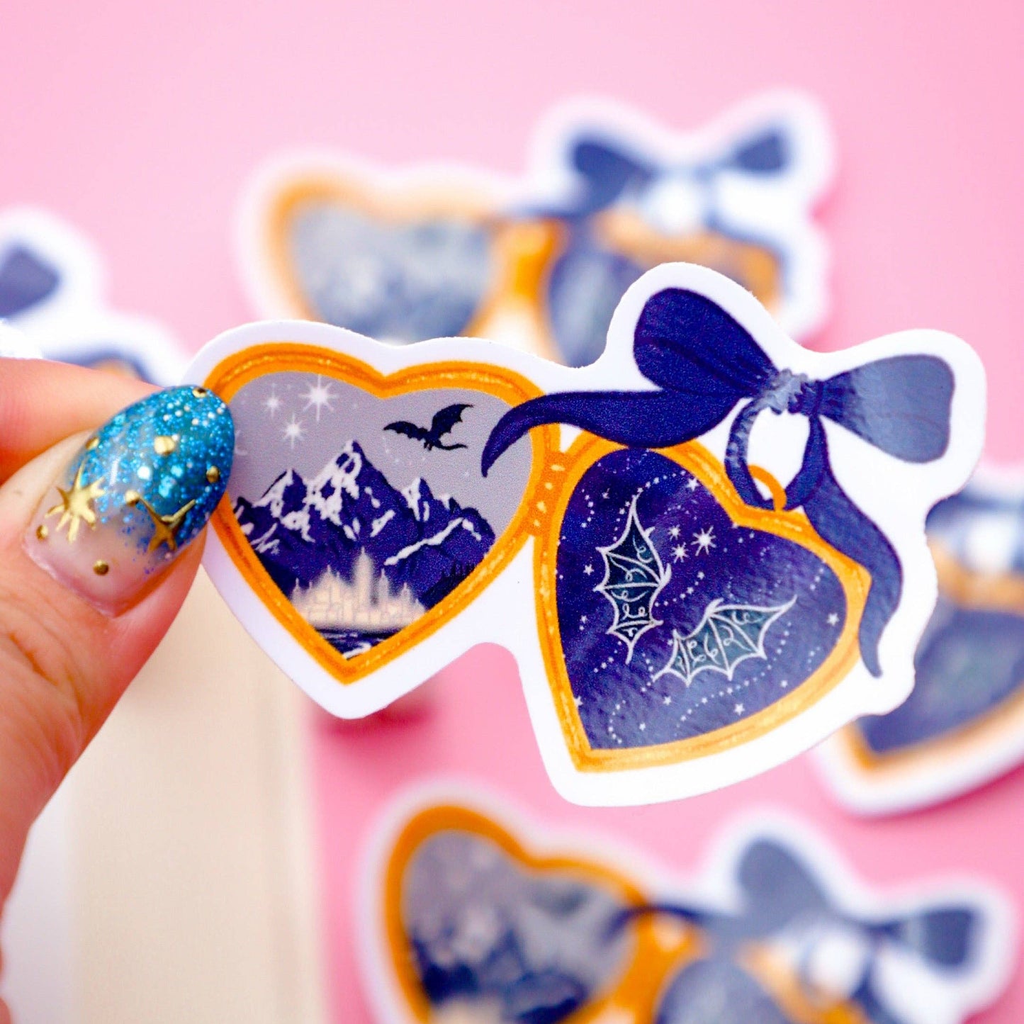 City of Stars Locket Sticker