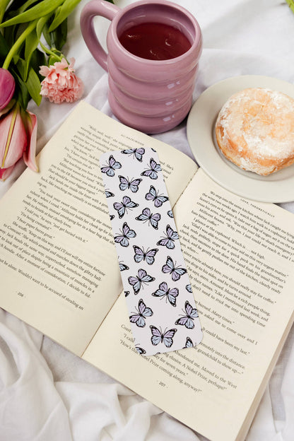 Lavender Butterflies Bookmark