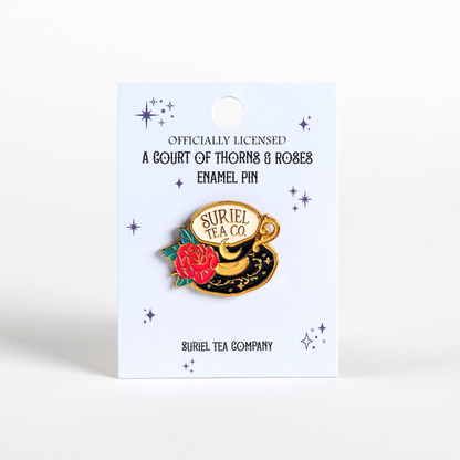 Suriel Tea Company Enamel Pin - ACOTAR