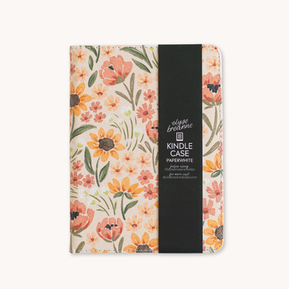 Kindle Paperwhite (12th Generation) Case - Sunny Poppies