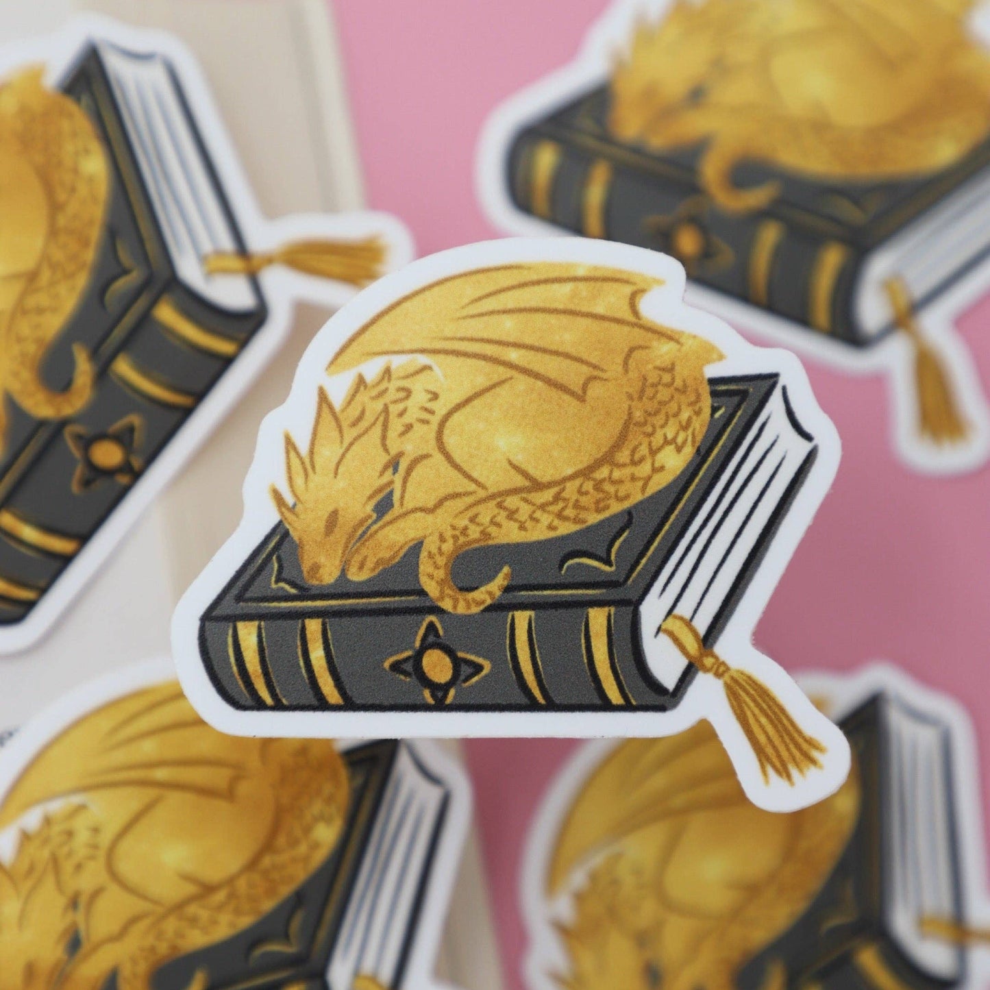 Sleeping Dragon Sticker