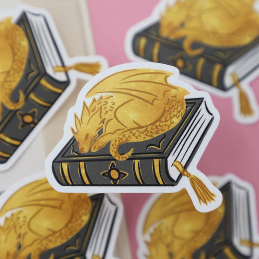 Sleeping Dragon Sticker