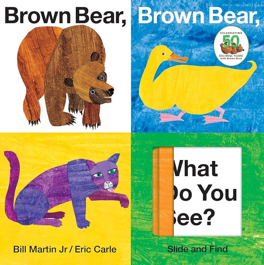 Brown Bear, Brown Bear, What Do You See? Slide and Find (Brown Bear and Friends) cover image