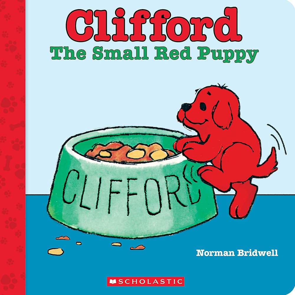 Clifford the Small Red Puppy (Board Book) (Clifford Board Books) cover image