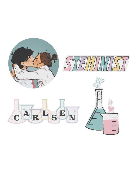 Ali Hazelwood: The Love Hypothesis Stickers - Sticker Set of 4 cover image