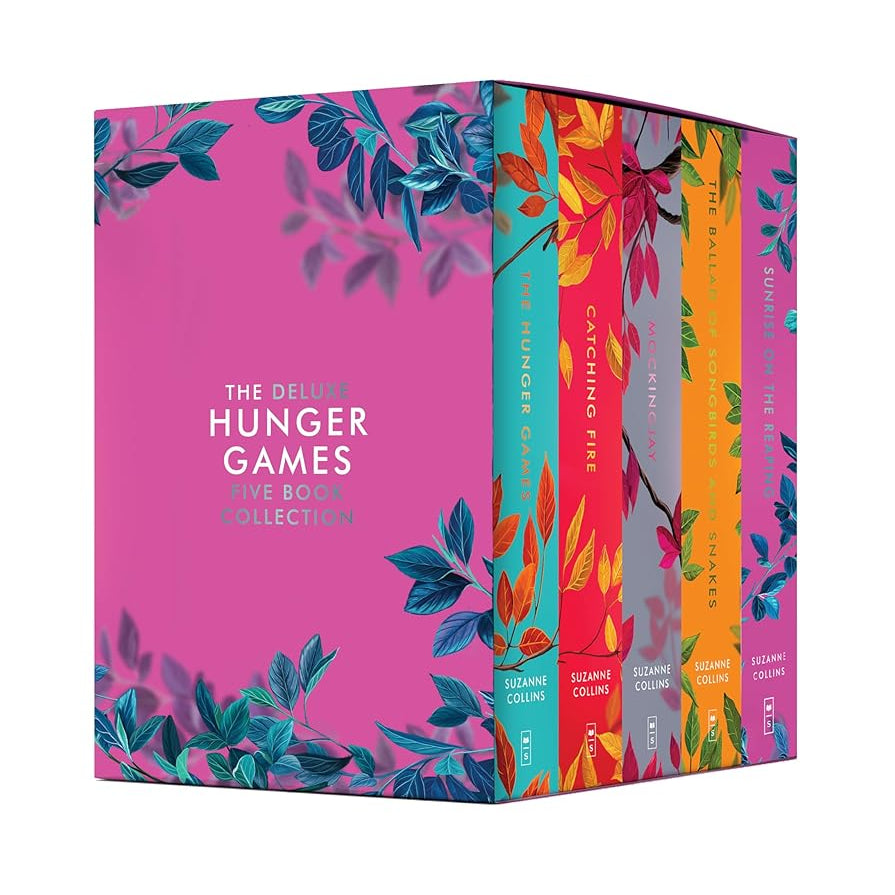 Hunger Games 5-Book Box Set (Deluxe Edition) (The Hunger Games, Catching Fire, Mockingjay, The Ballad of Songbirds and Snakes, Sunrise on the Reaping) cover image