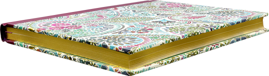 Watercolor Paisley Journal