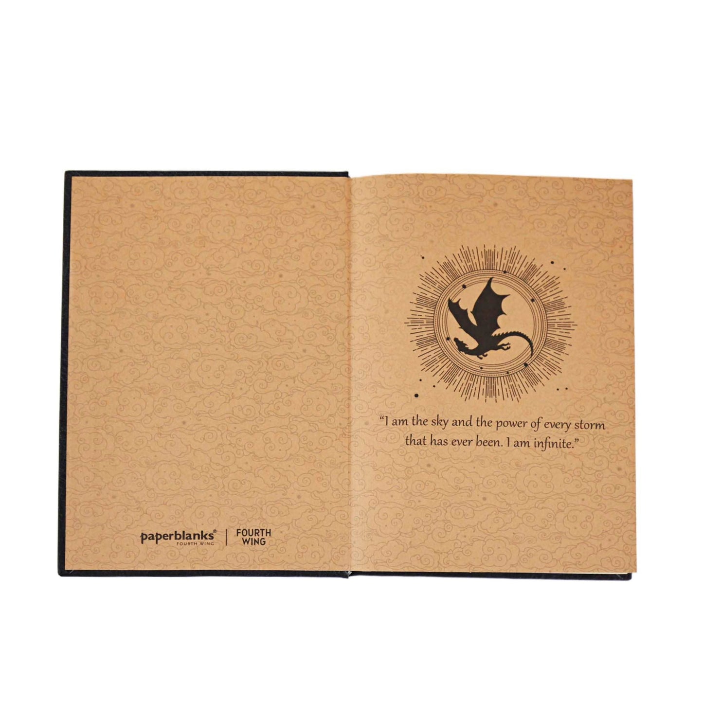 Paperblanks Shadows of Navarre Hardcover Journal (Fourth Wing): Midi / Lined
