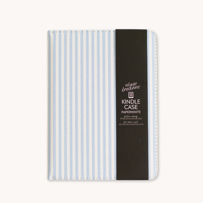 Kindle Case (Kindle Paperwhite - 11th Generation) - Blue Stripes