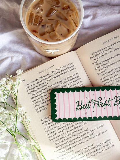 But First, Books Bookmark