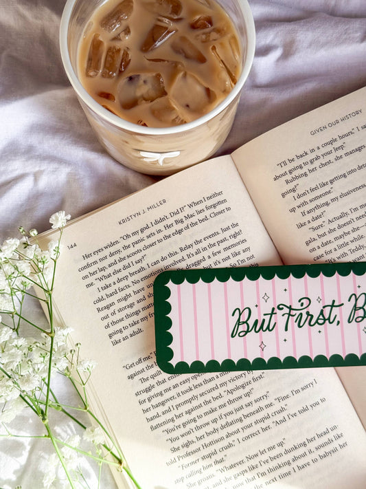 But First, Books Bookmark