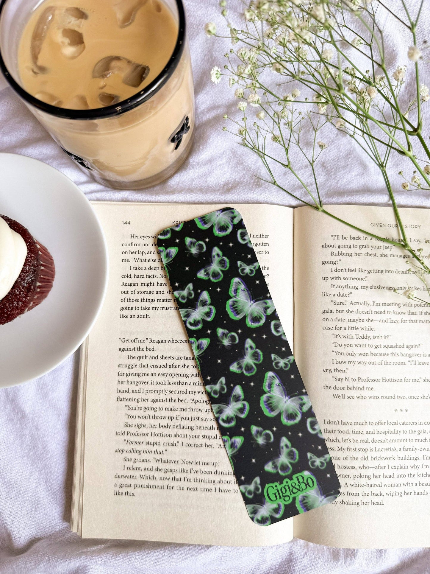 Electric Butterflies Bookmark