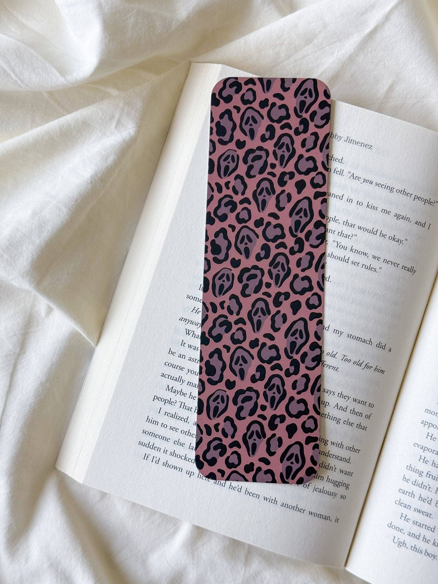 Scaredy Cat Ghost Bookmark