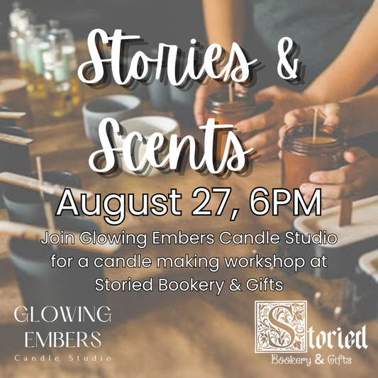 Stories & Scents Bookish Candle Class - August 27