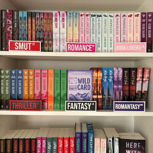 Bookshelf Street Sign