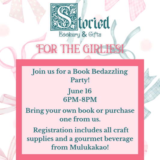 Book Bedazzling Party - June 16