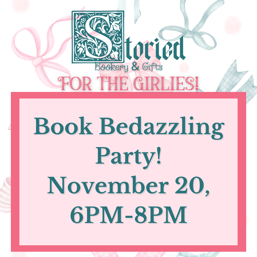 Book Bedazzling Party - November 20