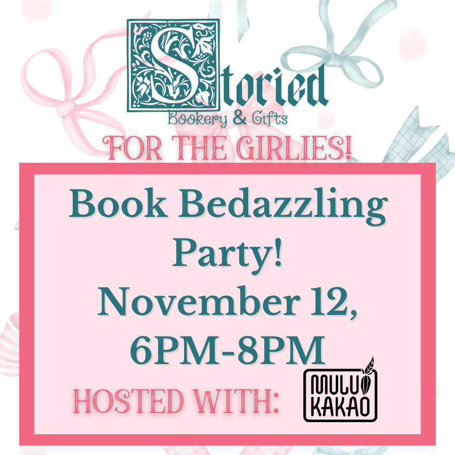 Book Bedazzling Party - November 12