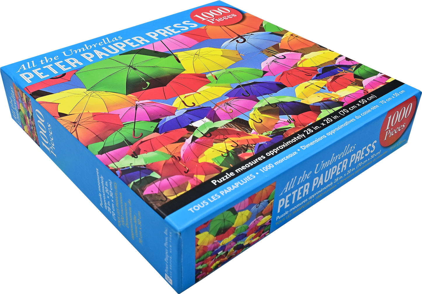 All the Umbrellas 1000 Piece Jigsaw Puzzle