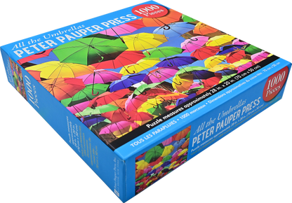 All the Umbrellas 1000 Piece Jigsaw Puzzle