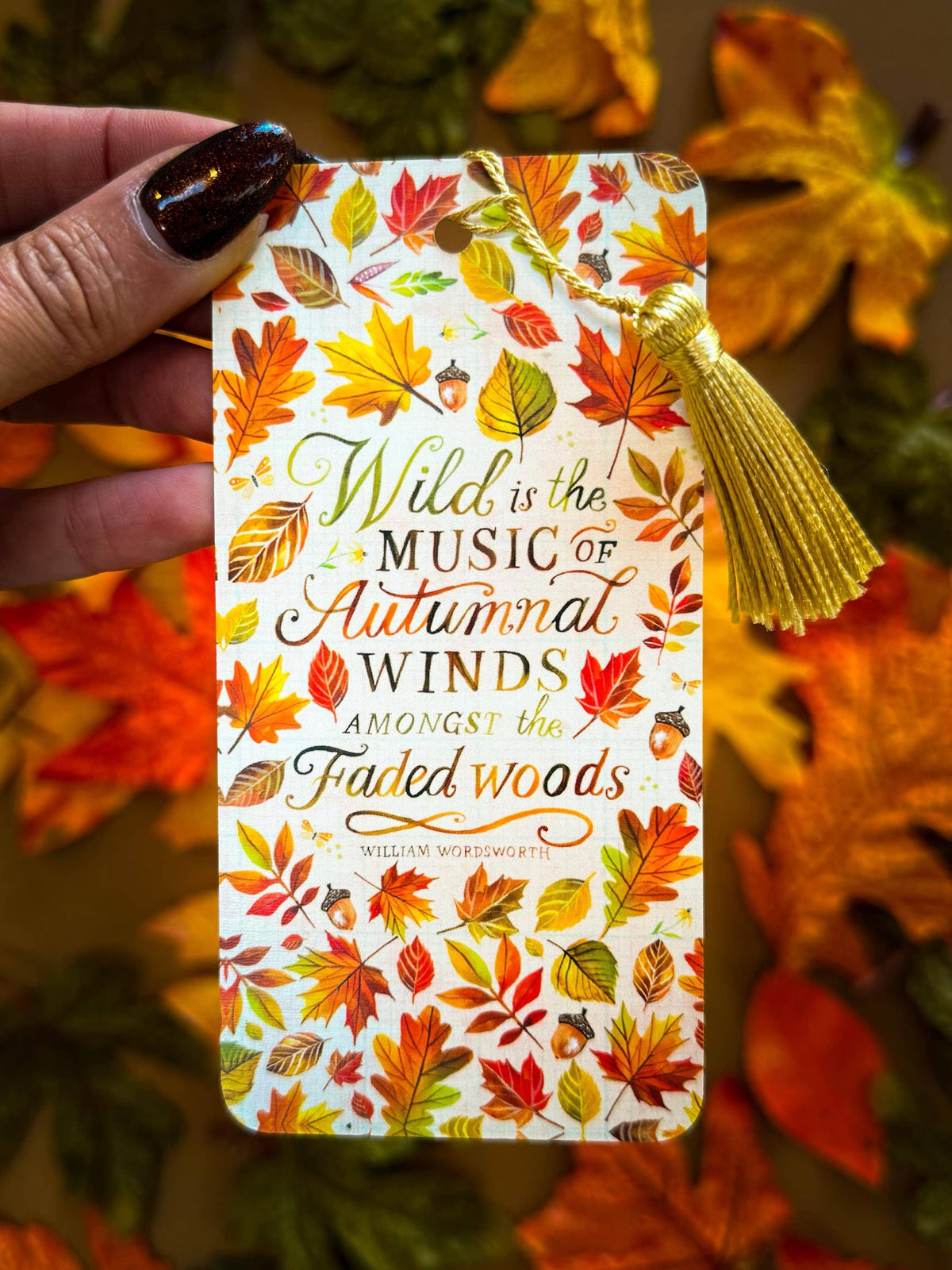 Autumn Delight Bookmark - Katie Daisy