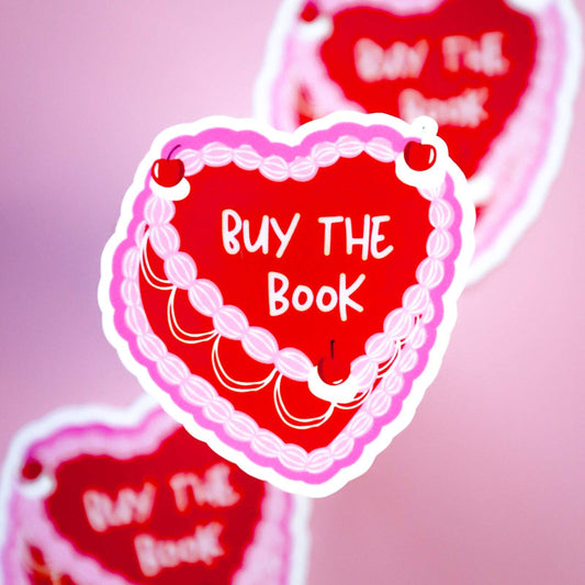 Buy The Book Sticker