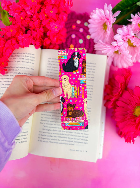 Bookish Dogs Bookmark