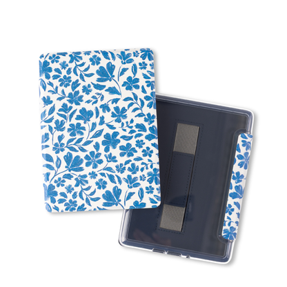 Kindle Paperwhite (11th Generation) Clear Back Kindle Case - Porcelain Floral