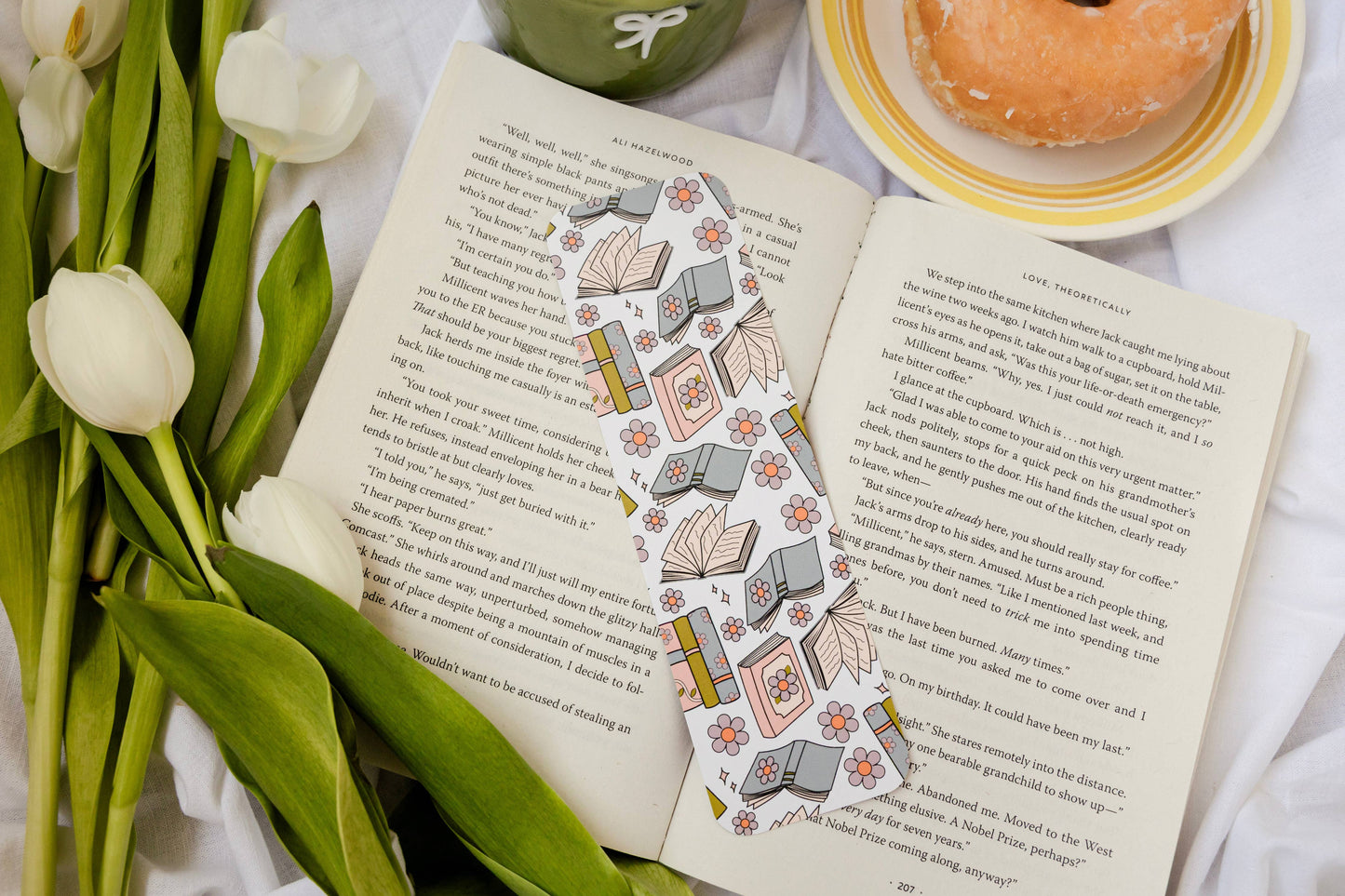 Reading in Bloom Bookmark
