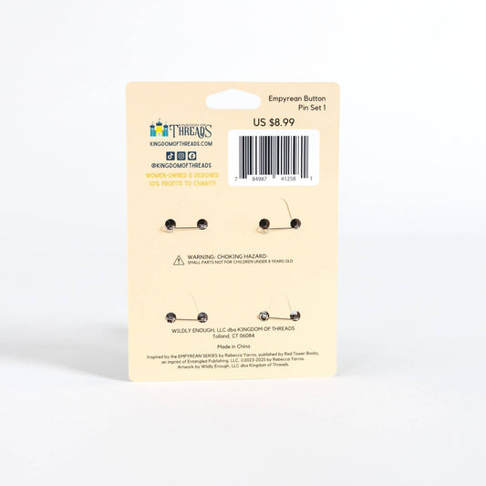Tairn Fourth Wing Button Pin Set